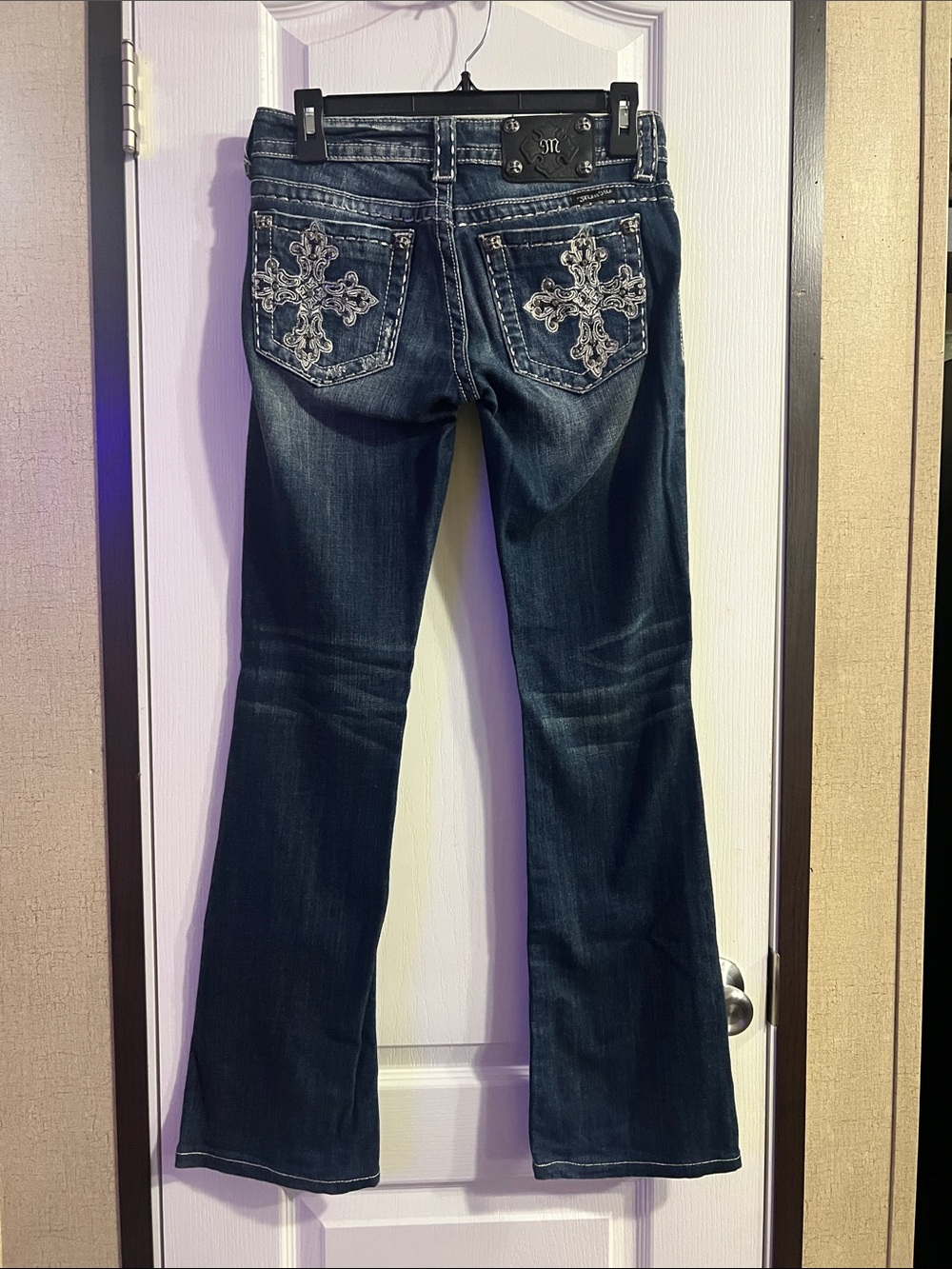 Miss Me Dark Blue Bootcut Jeans
